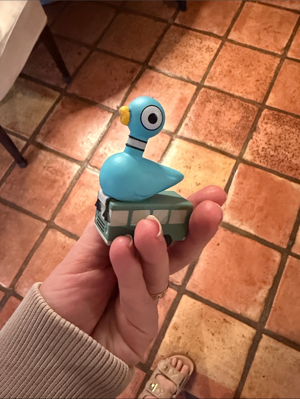 Blue Bird Pull-Along Toy Car for Kids